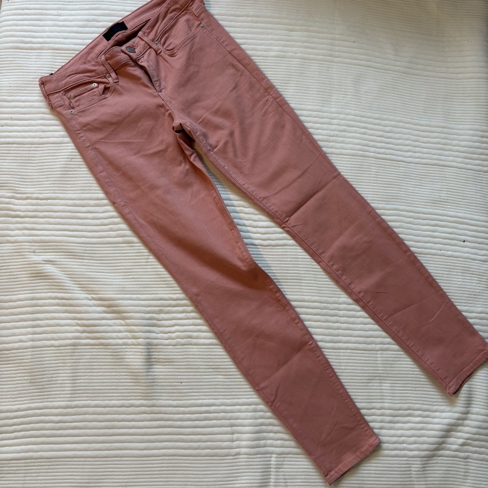 Vince Riley Legging Jeans in Coral (Dusty Pink)